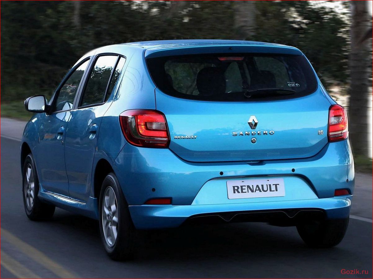 Хэтчбек Renault Sandero 2014 хэтчбек, renault, sandero, 2014
