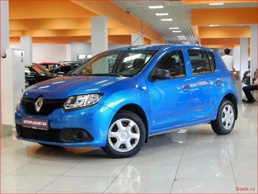 Хэтчбек Renault Sandero 2014 хэтчбек, renault, sandero, 2014