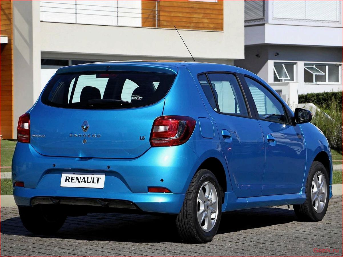 Хэтчбек Renault Sandero 2014 хэтчбек, renault, sandero, 2014