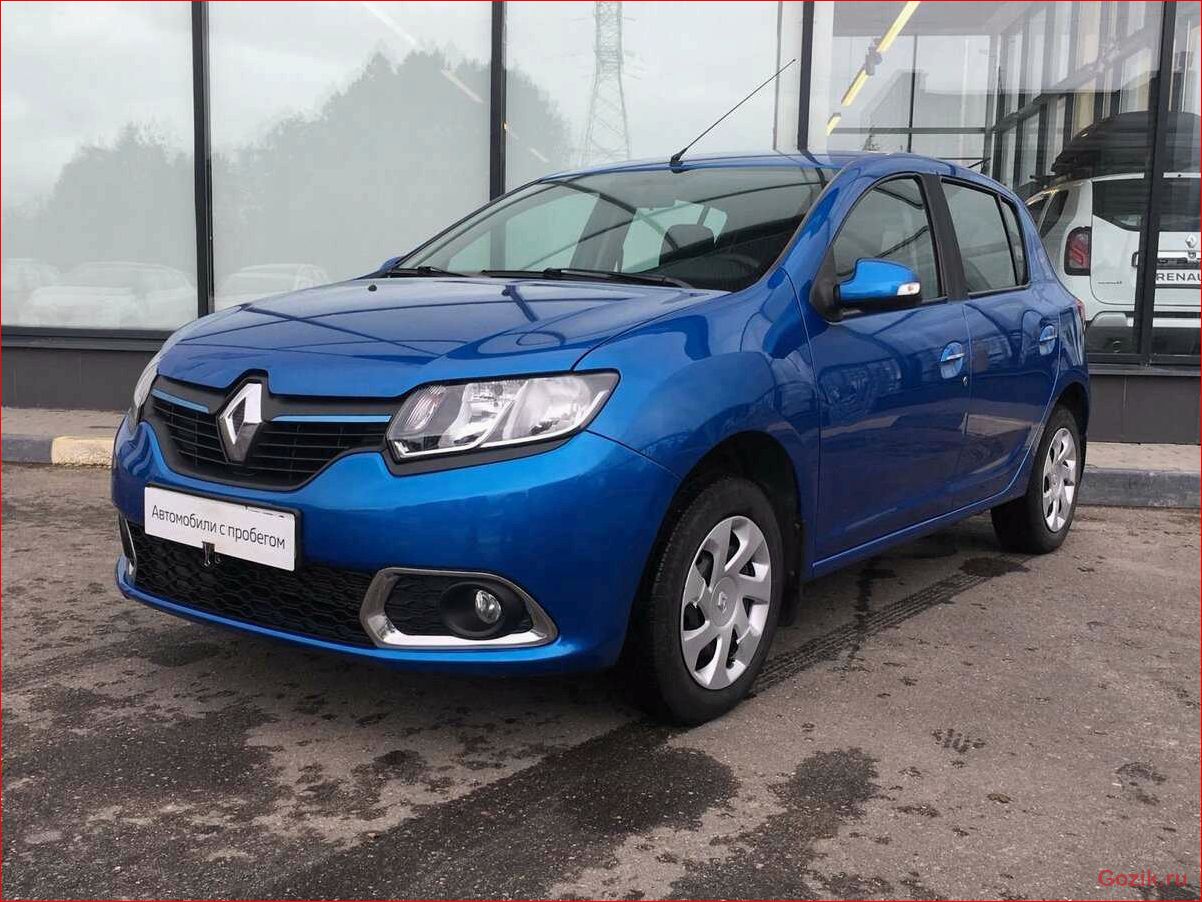 Хэтчбек Renault Sandero 2014 хэтчбек, renault, sandero, 2014