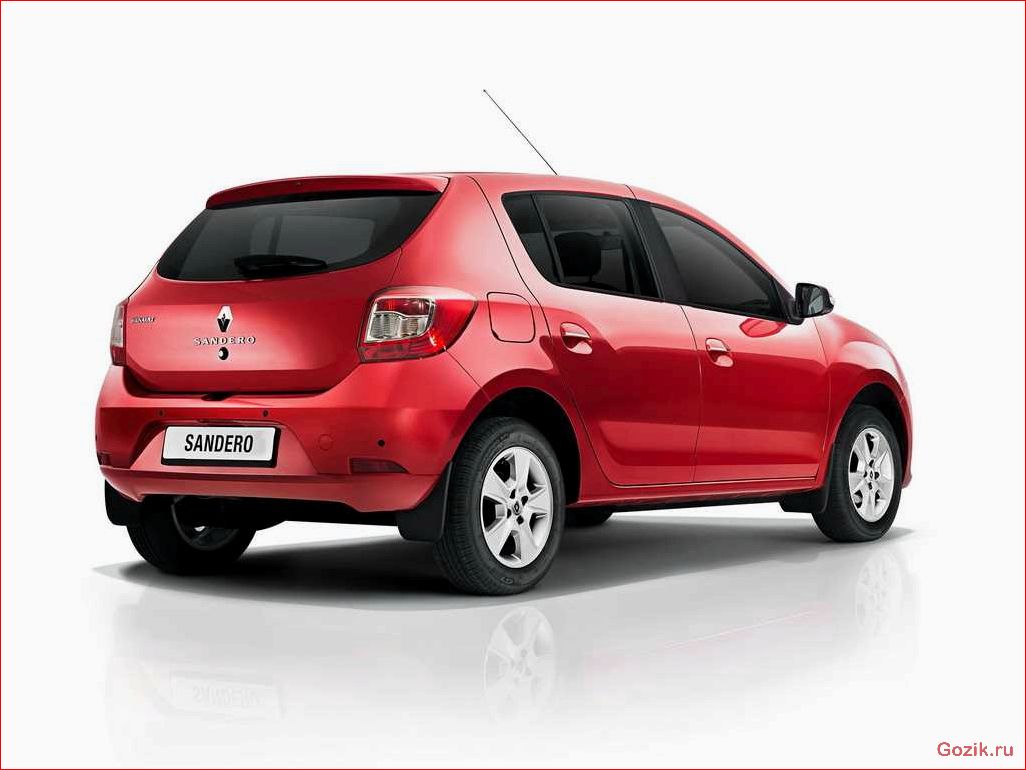 Хэтчбек Renault Sandero 2014 хэтчбек, renault, sandero, 2014