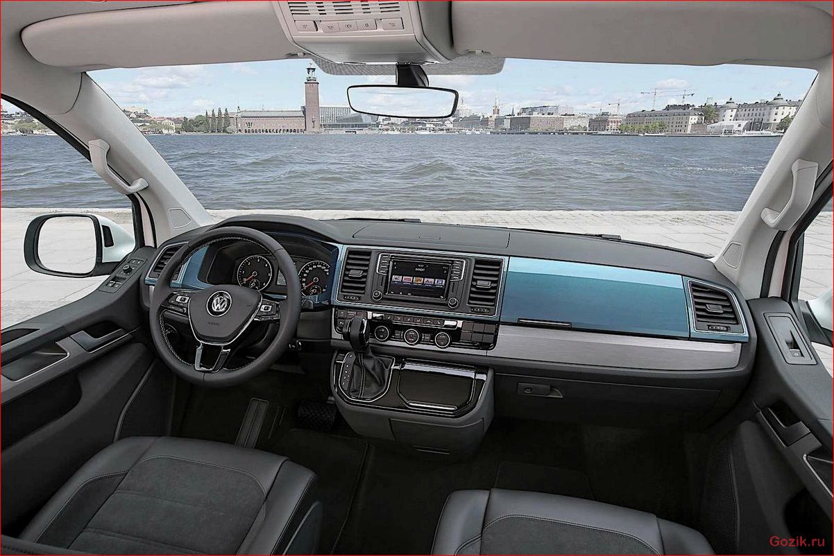 Микроавтобус Volkswagen T6 2016 микроавтобус, volkswagen, 2016