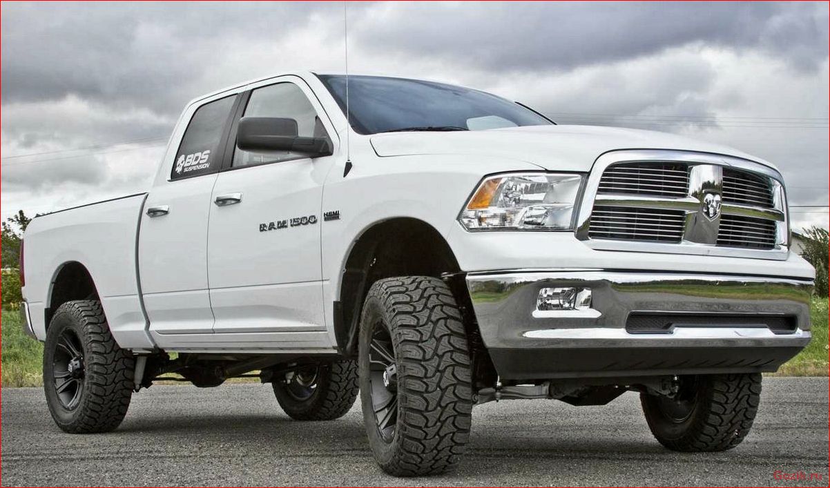 пикап, dodge, 1500, outdoorsman, 2012-2013