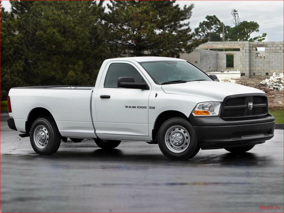 пикап, dodge, 1500, outdoorsman, 2012-2013
