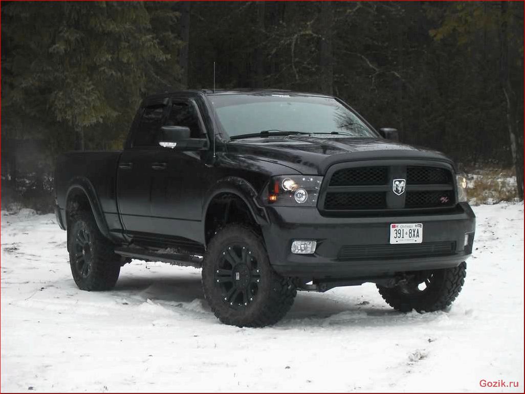 пикап, dodge, 1500, outdoorsman, 2012-2013