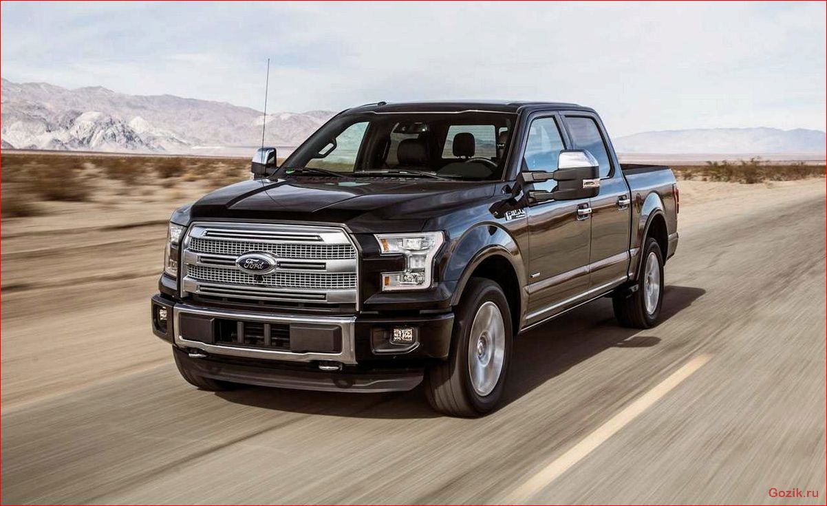 Пикап Ford F-150 2015-го модельного года пикап, ford, f-150, 2015-го, модельного