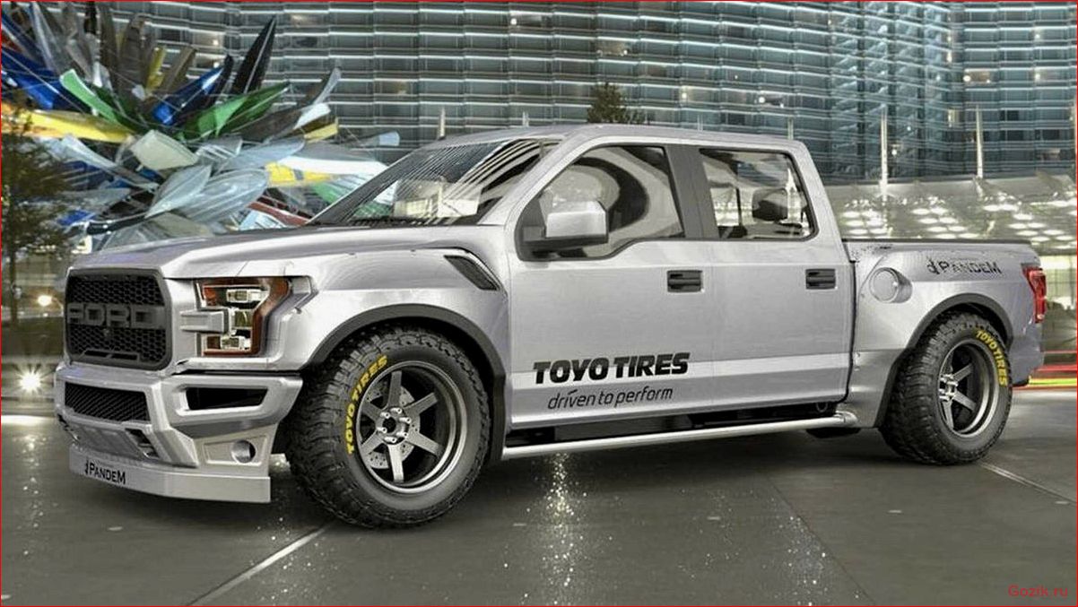Ford F-150 превратился в внедорожный VelociRaptor SUV ford, f-150, превратился, внедорожный, velociraptor