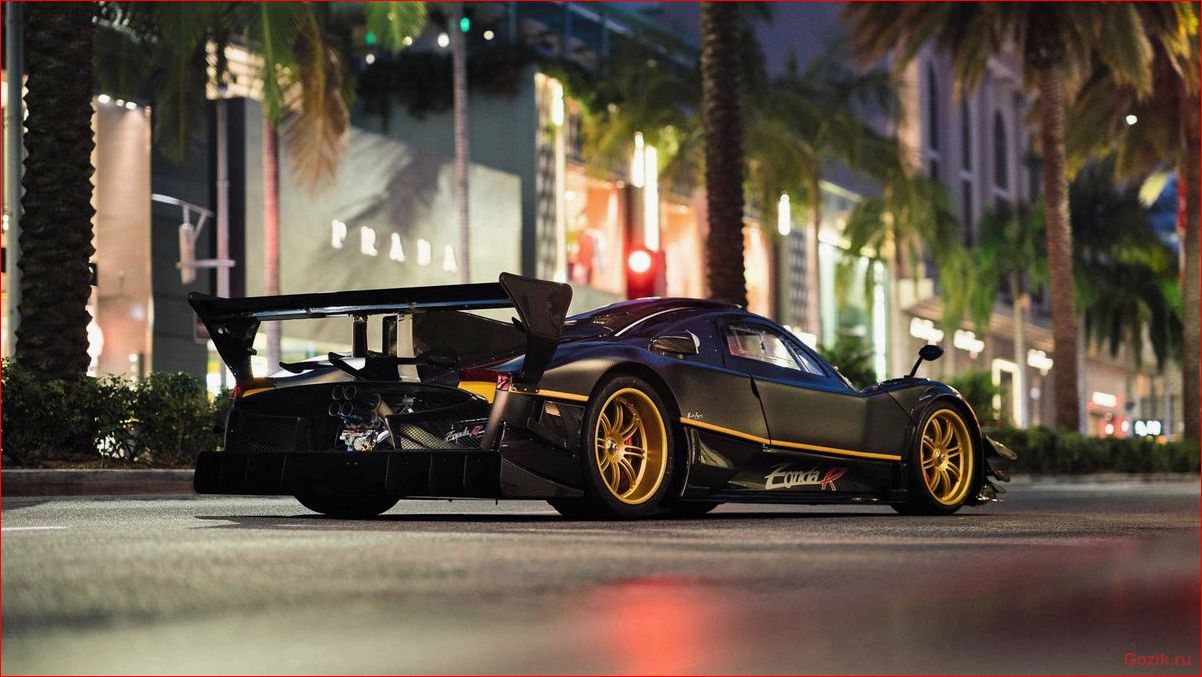 представлен, новый, суперкар, pagani, zonda