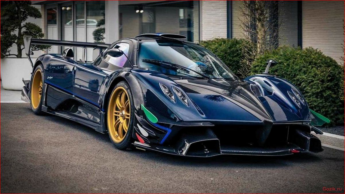 представлен, новый, суперкар, pagani, zonda