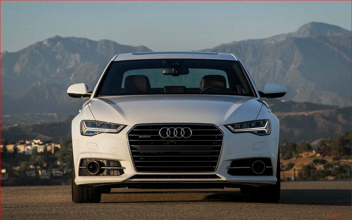 седан, audi, 2015