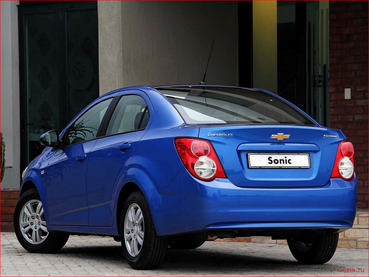 Седан Chevrolet Sonic седан, chevrolet, sonic