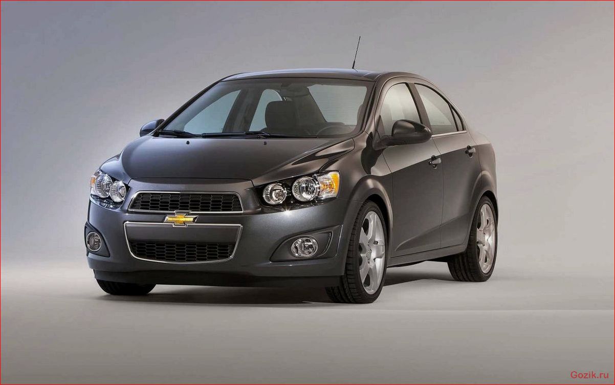 Седан Chevrolet Sonic седан, chevrolet, sonic