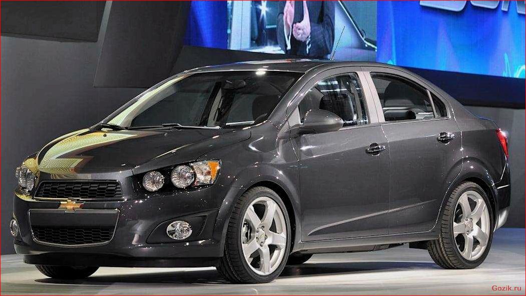 Седан Chevrolet Sonic седан, chevrolet, sonic