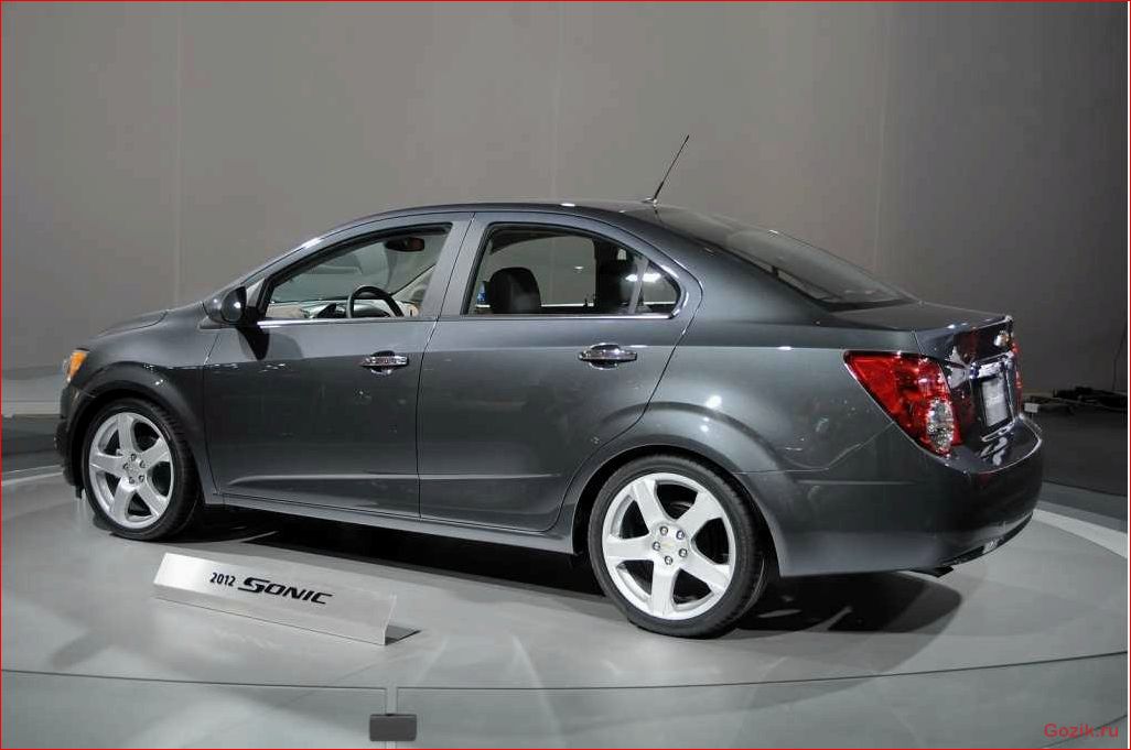 Седан Chevrolet Sonic седан, chevrolet, sonic