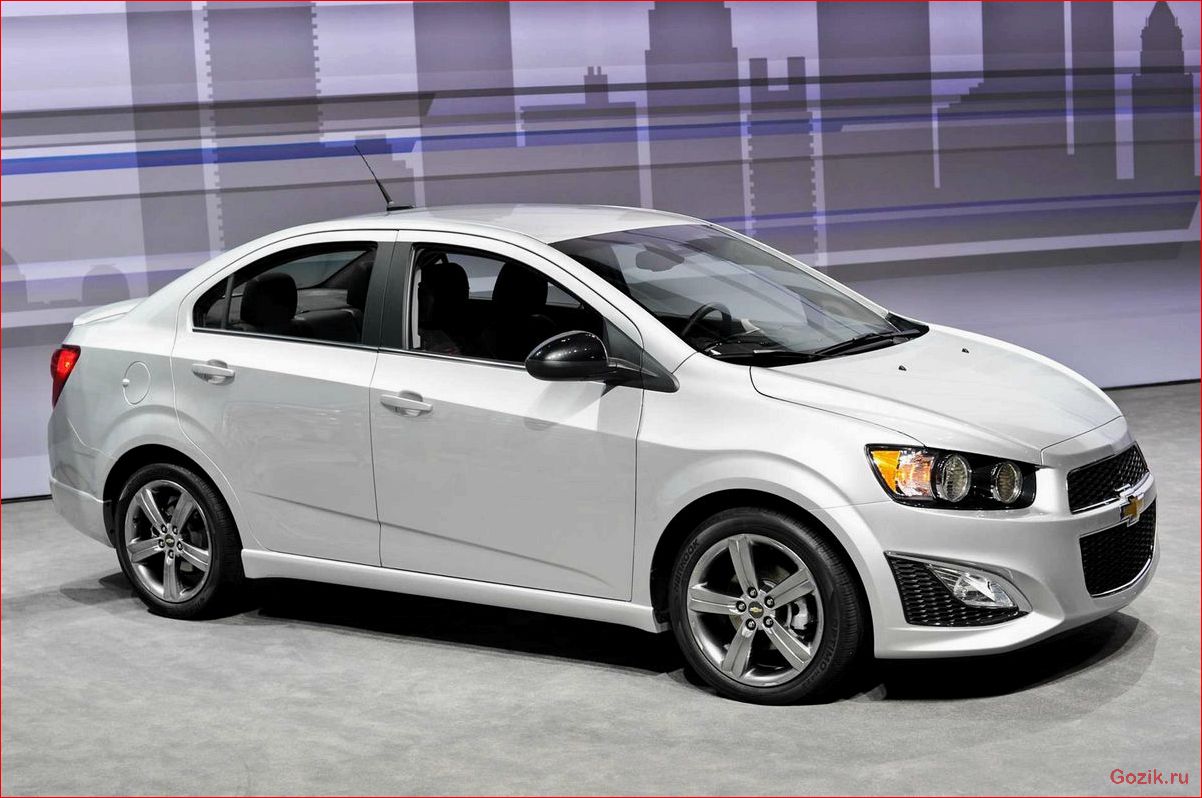 Седан Chevrolet Sonic седан, chevrolet, sonic