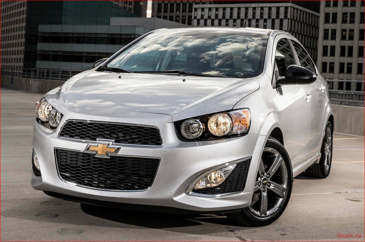 Седан Chevrolet Sonic седан, chevrolet, sonic