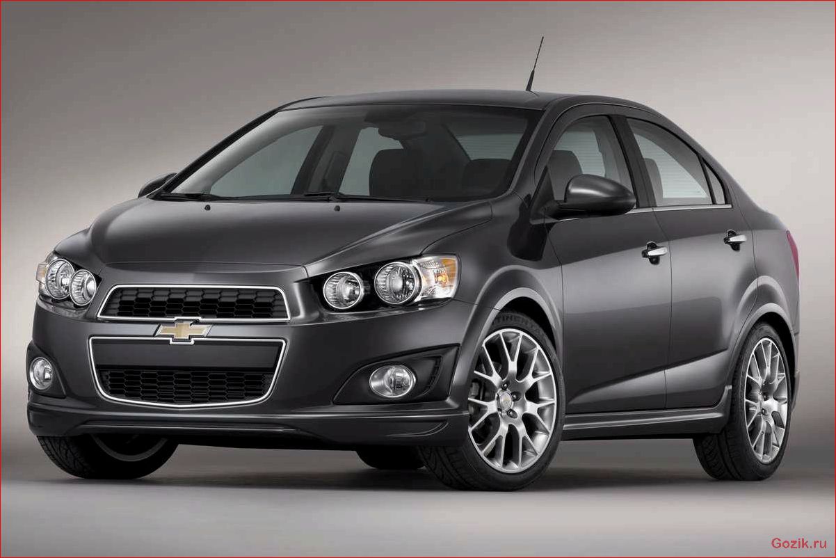 Седан Chevrolet Sonic седан, chevrolet, sonic