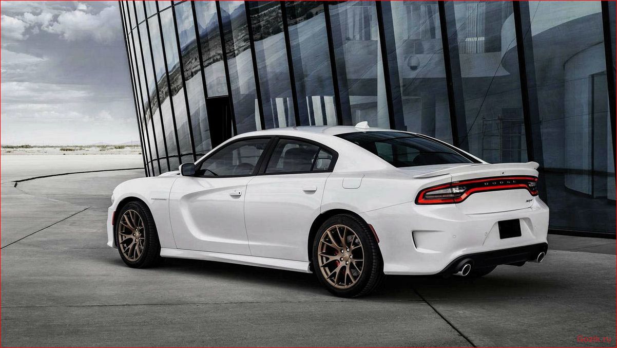 обзор, автомобиля, dodge, charger, hellcat