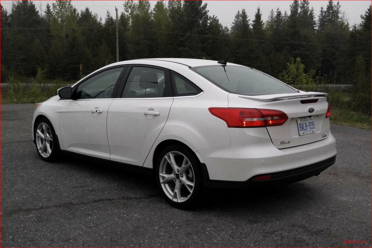 седан, ford, focus, 2015, обзор