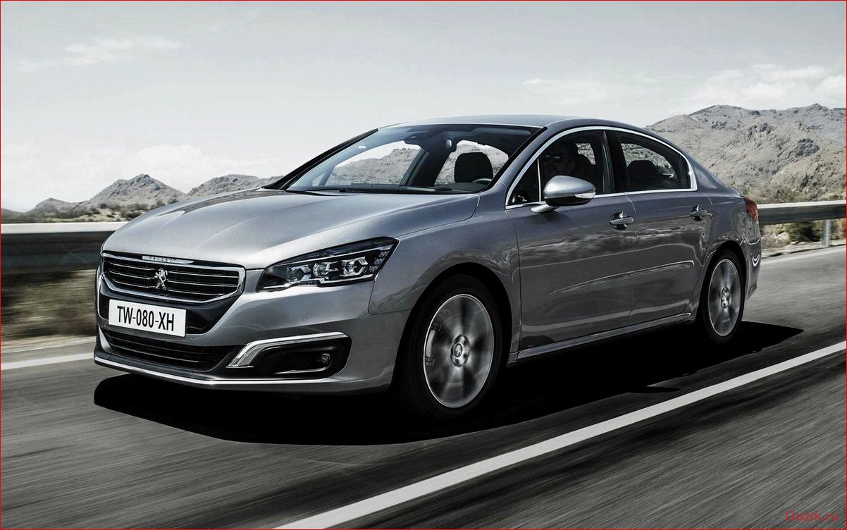 Седан Peugeot 508 2015: описание, характеристики, отзывы седан, peugeot, 2015, описание, характеристики