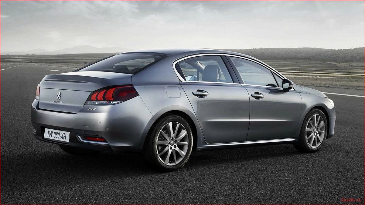 Седан Peugeot 508 2015: описание, характеристики, отзывы седан, peugeot, 2015, описание, характеристики