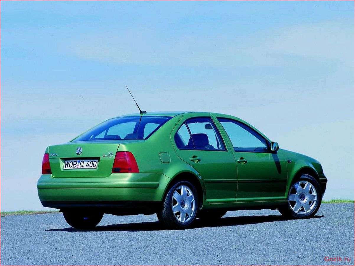 седан, volkswagen, bora, описание, характеристики