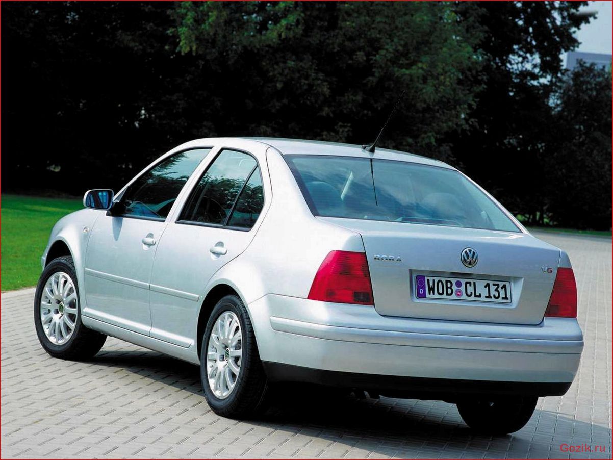 седан, volkswagen, bora, описание, характеристики
