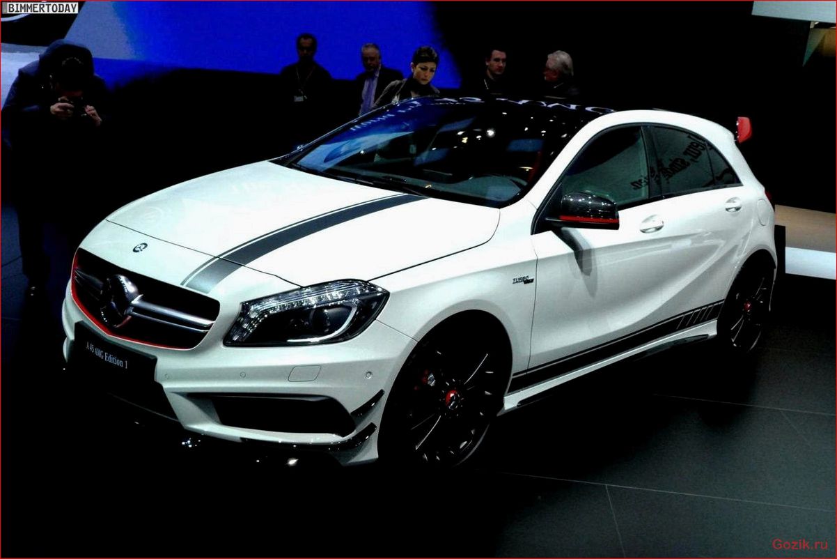 Серийный Mercedes A45 AMG покажут в Женеве серийный, mercedes, покажут, женеве