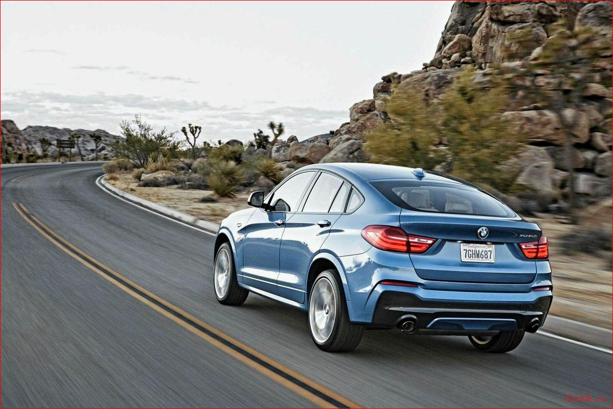 Спортивный кроссовер BMW X4: описание, особенности, характеристики спортивный, кроссовер, описание, особенности, характеристики