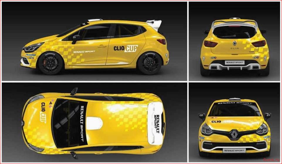 обзор, спортивного, хэтчбека, renault, clio