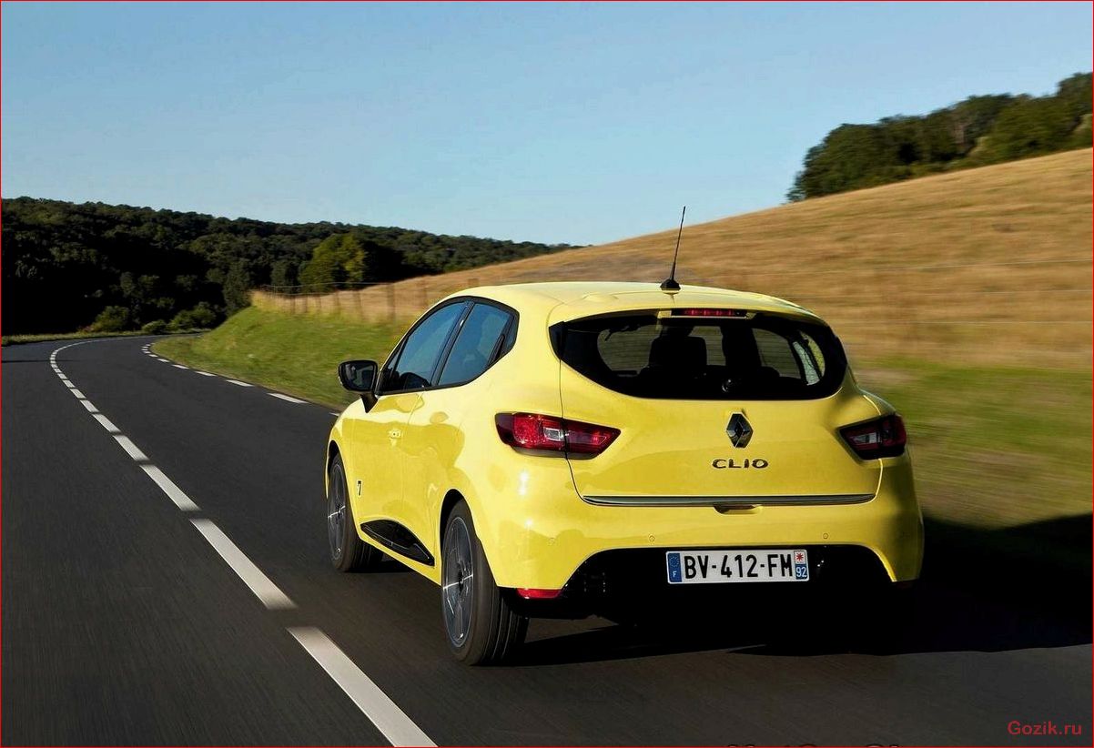обзор, спортивного, хэтчбека, renault, clio