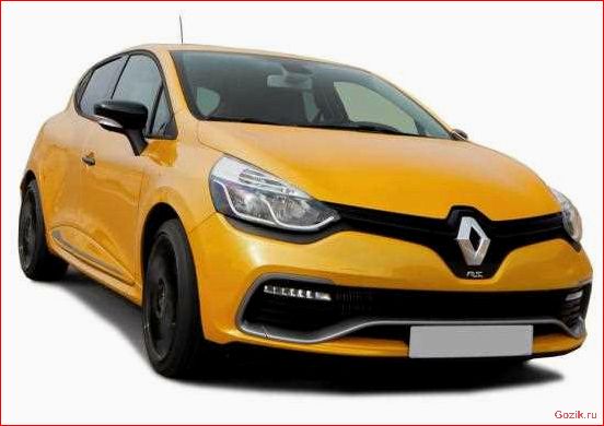 обзор, спортивного, хэтчбека, renault, clio