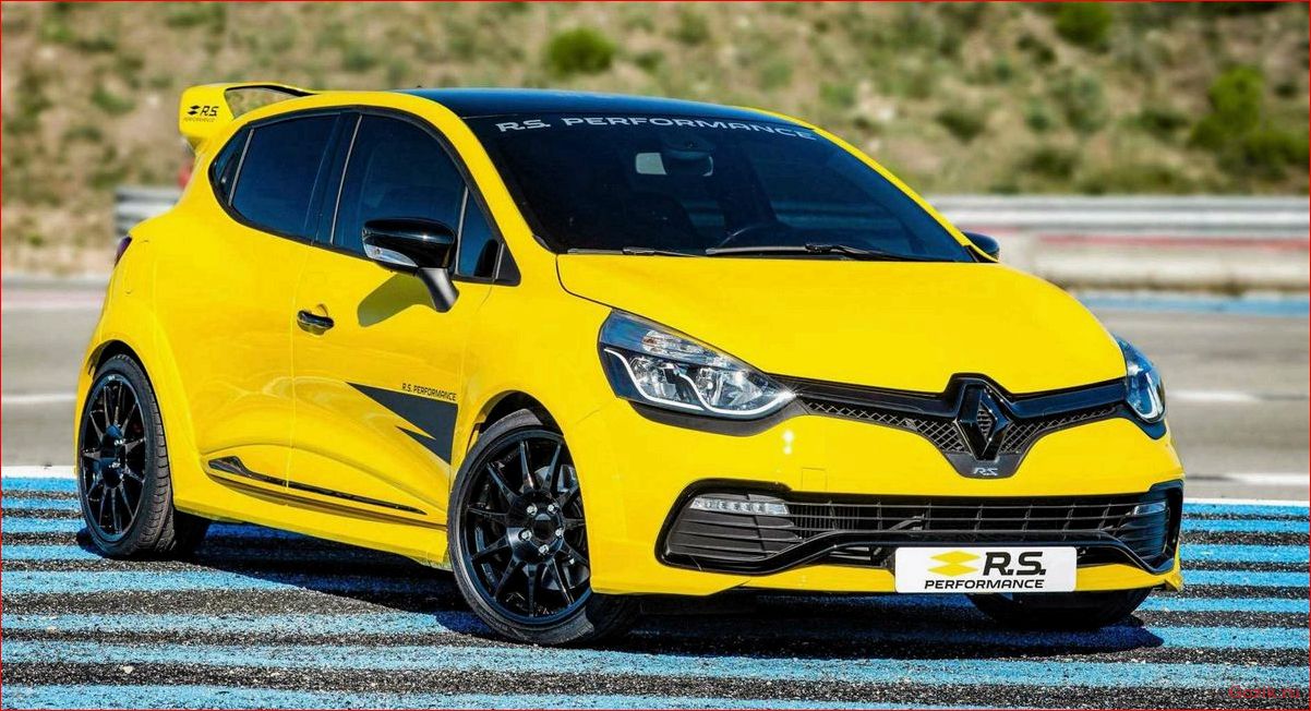 обзор, спортивного, хэтчбека, renault, clio
