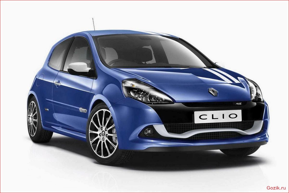 обзор, спортивного, хэтчбека, renault, clio