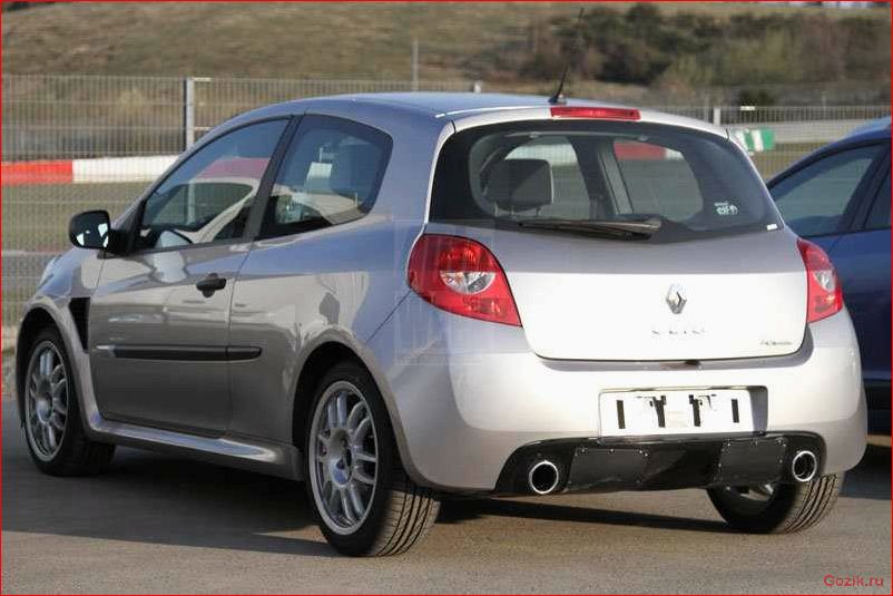 обзор, спортивного, хэтчбека, renault, clio