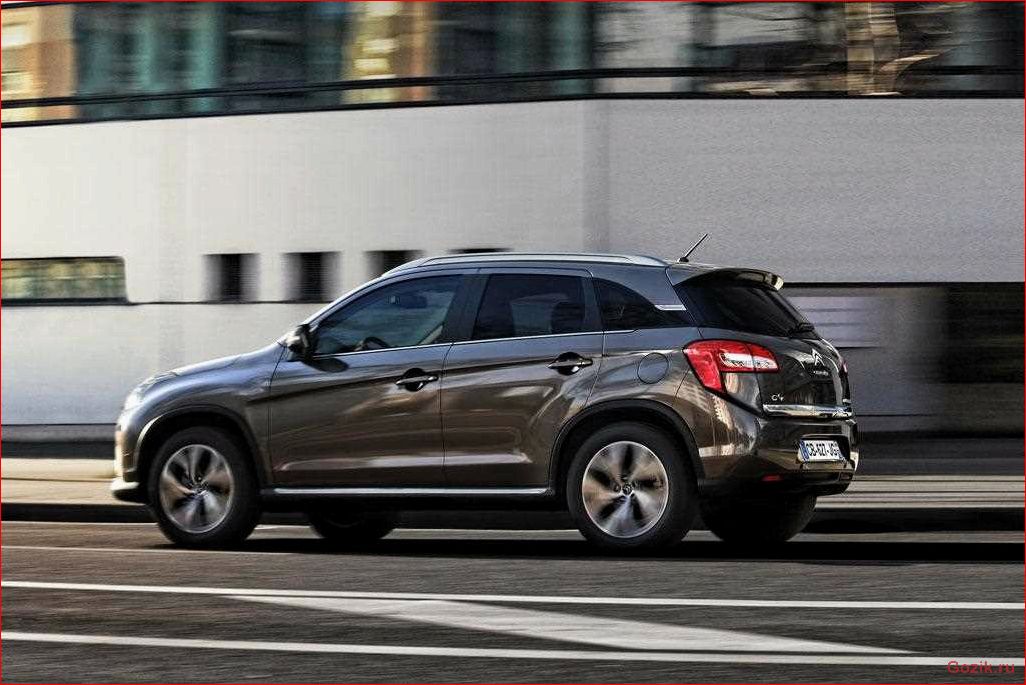 ознакомление, новым, кроссовером, citroen, aircross