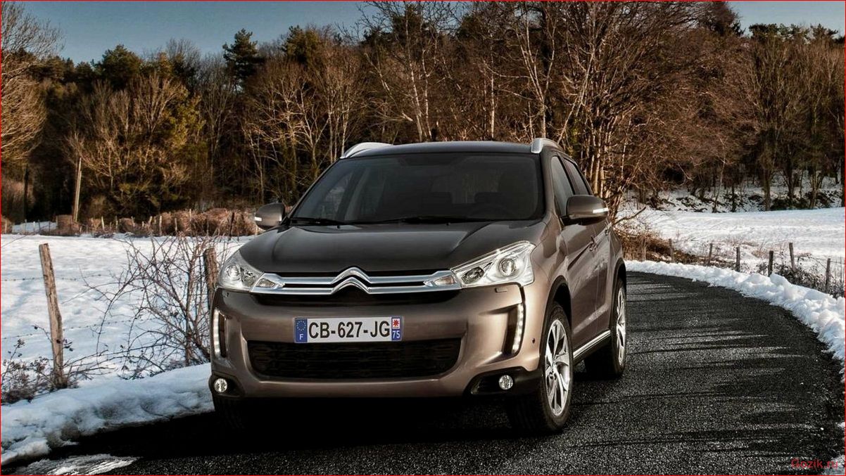 ознакомление, новым, кроссовером, citroen, aircross