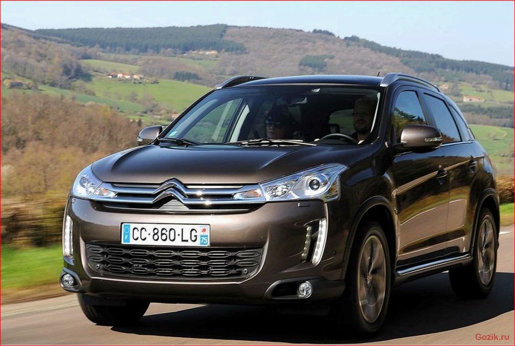 ознакомление, новым, кроссовером, citroen, aircross