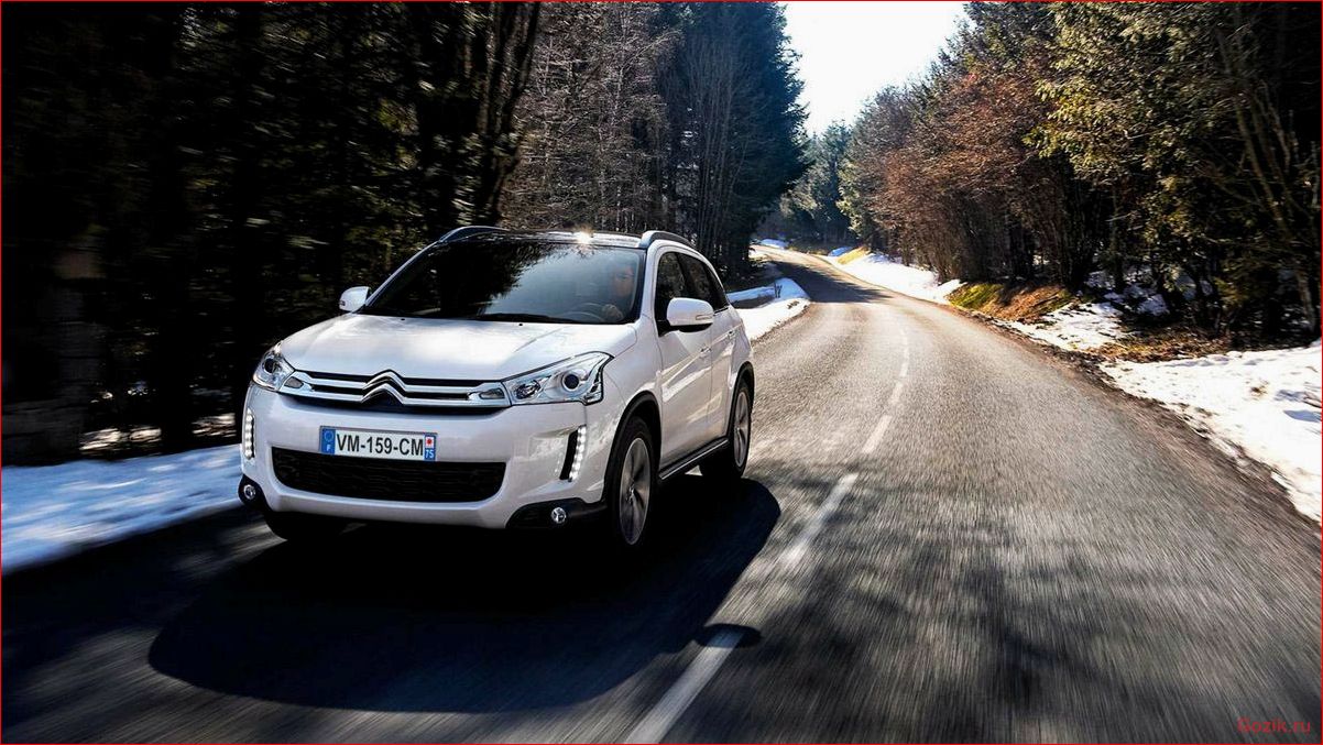 ознакомление, новым, кроссовером, citroen, aircross