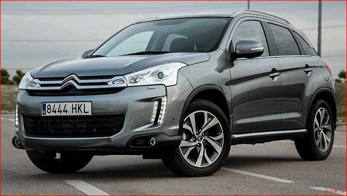ознакомление, новым, кроссовером, citroen, aircross