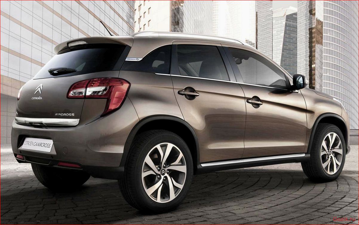 ознакомление, новым, кроссовером, citroen, aircross
