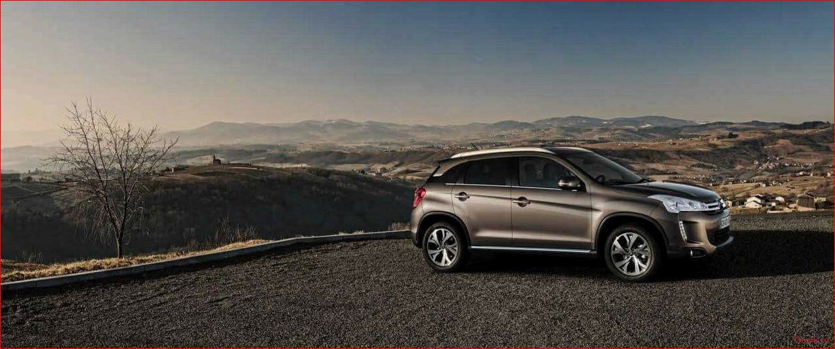 ознакомление, новым, кроссовером, citroen, aircross