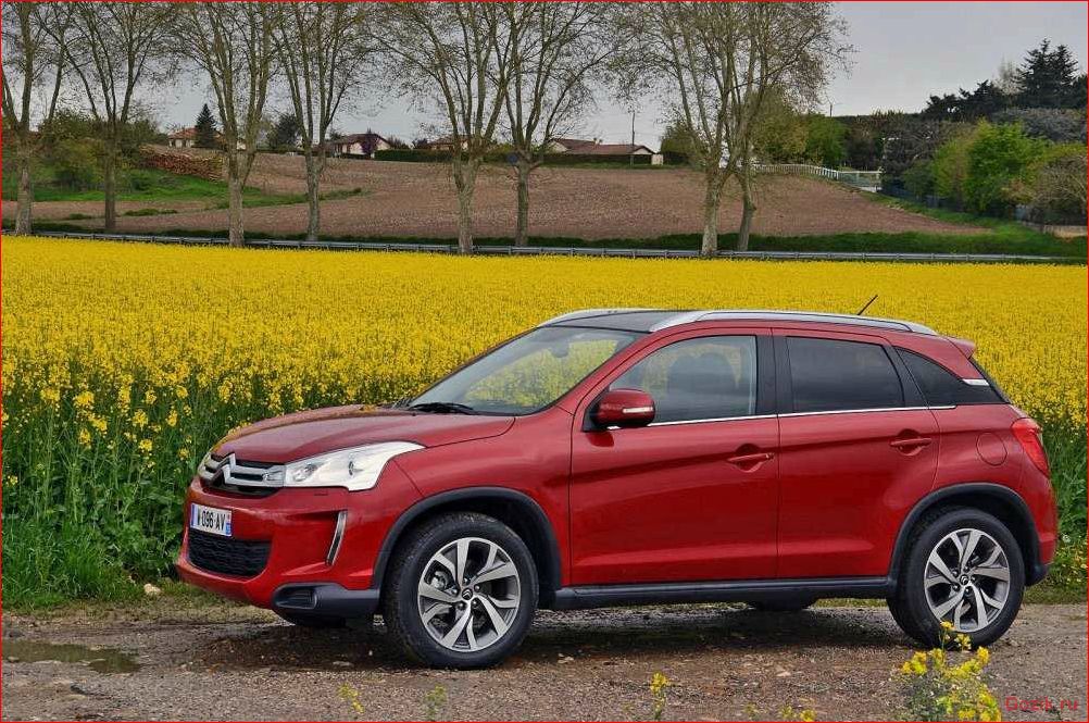 ознакомление, новым, кроссовером, citroen, aircross