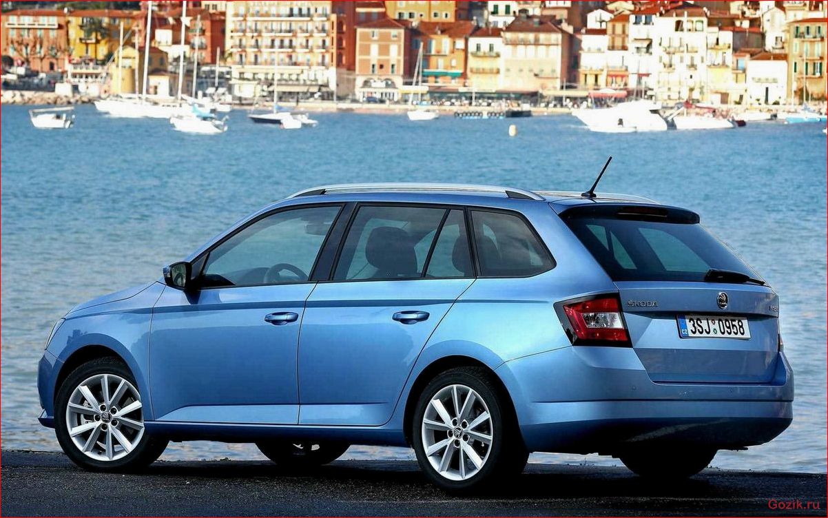 Универсал Skoda Fabia Combi 2015 универсал, skoda, fabia, combi, 2015