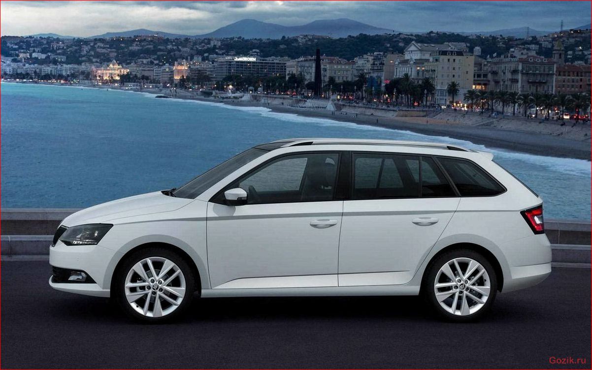 Универсал Skoda Fabia Combi 2015 универсал, skoda, fabia, combi, 2015