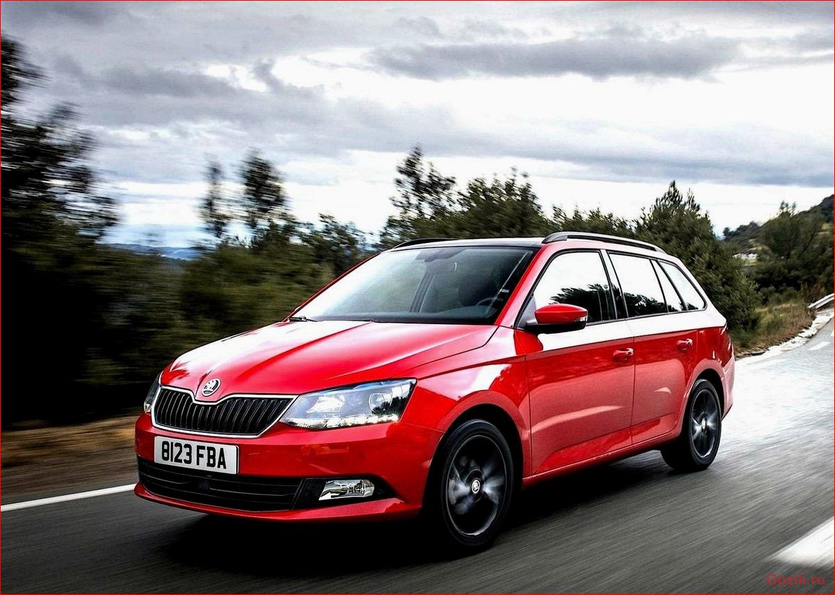 Универсал Skoda Fabia Combi 2015 универсал, skoda, fabia, combi, 2015