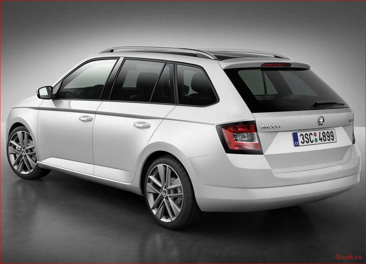 Универсал Skoda Fabia Combi 2015 универсал, skoda, fabia, combi, 2015