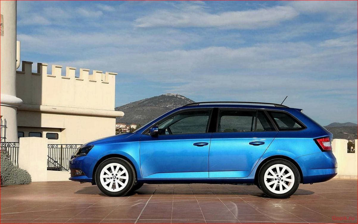 Универсал Skoda Fabia Combi 2015 универсал, skoda, fabia, combi, 2015