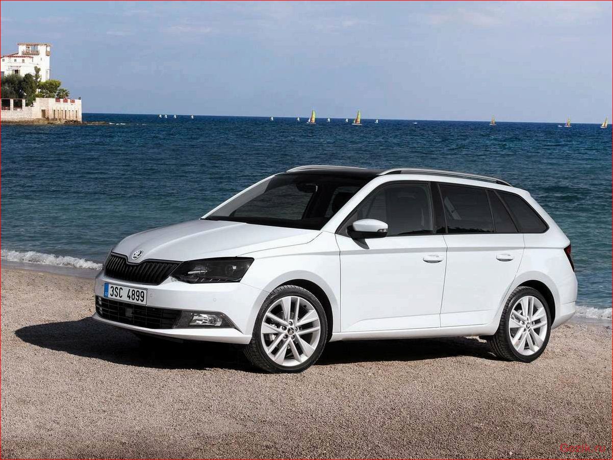 Универсал Skoda Fabia Combi 2015 универсал, skoda, fabia, combi, 2015