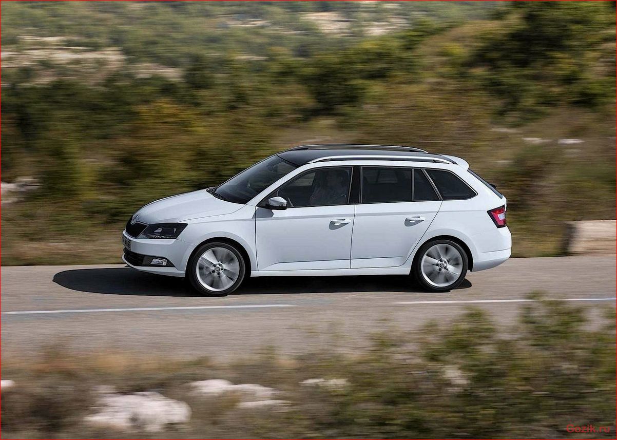 Универсал Skoda Fabia Combi 2015 универсал, skoda, fabia, combi, 2015